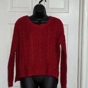 Timing Bright Red Sweater💋
